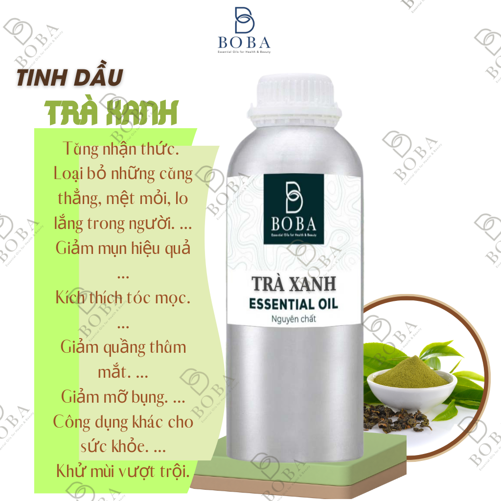 (HCM) Tinh Dầu Lít Nhập Ấn Khuếch Tán Hương Thơm, Xông Phòng, Thư Giãn, Kiếm Soát Mùi - BOBA NATURALS