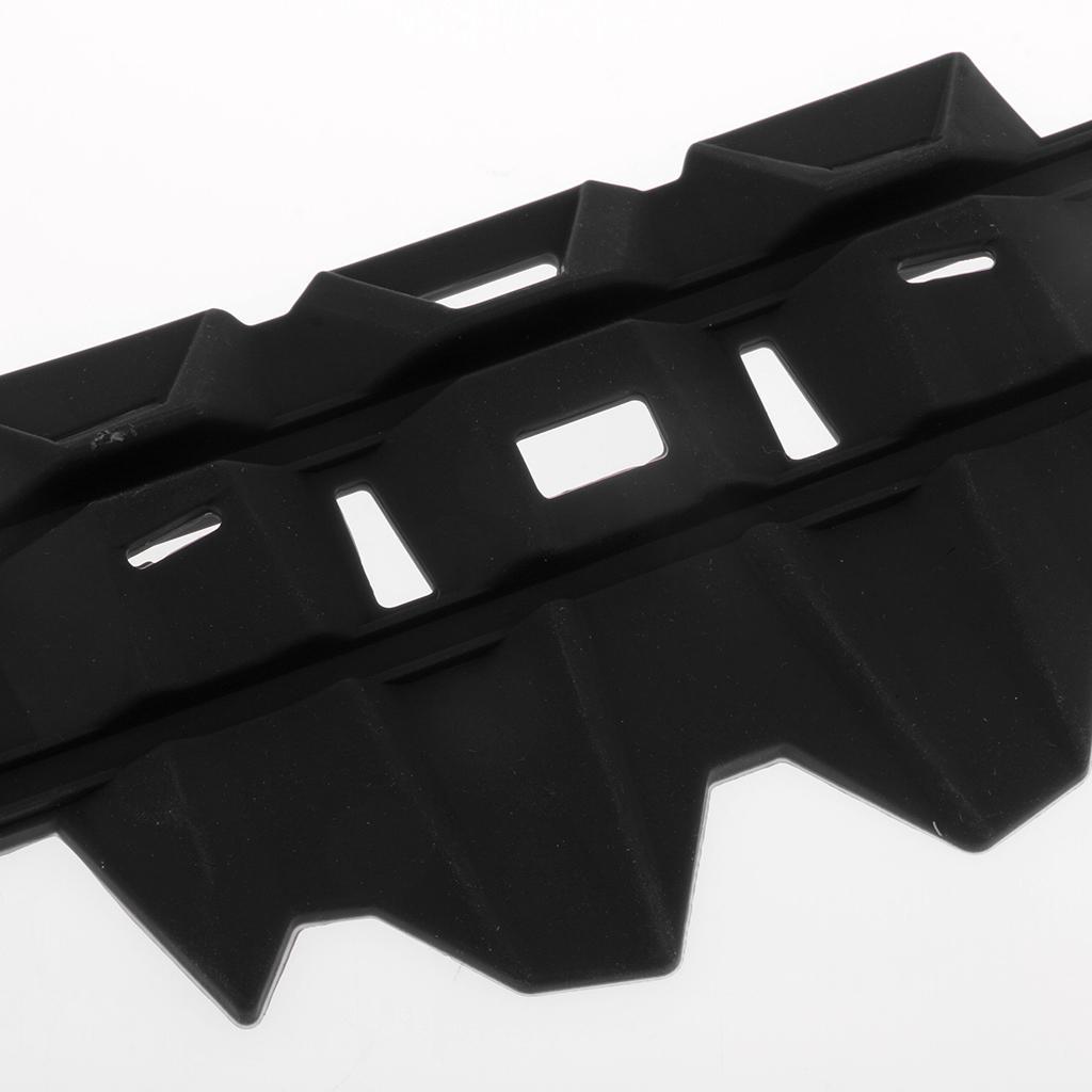 2x Black Exhaust Guard Heat