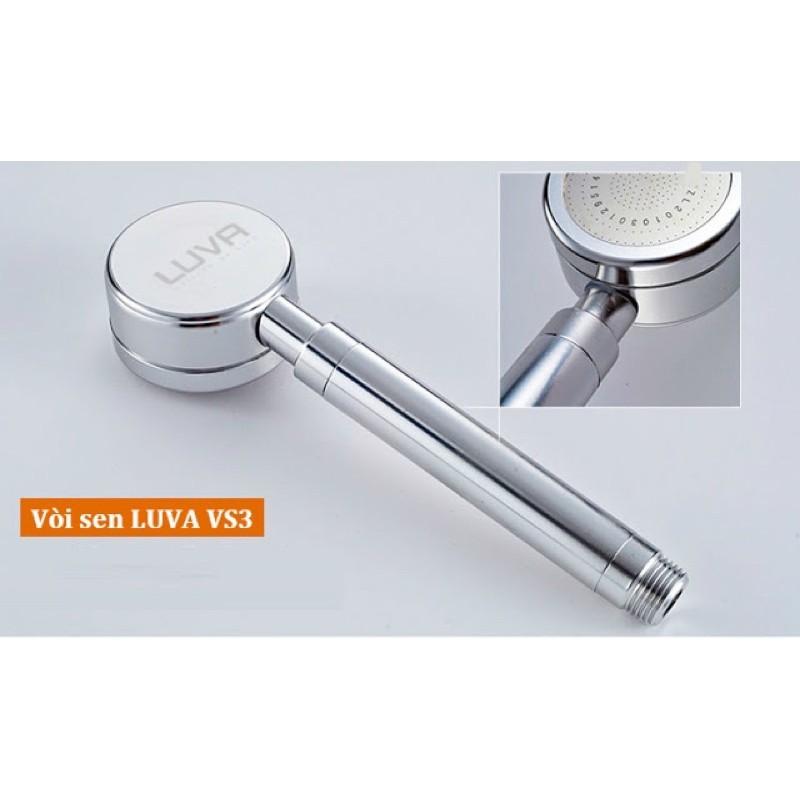 Combo Vòi Sen Tăng Áp LUVA VS3, Kèm Dây Sen Chống Xoắn Dài 1.5m