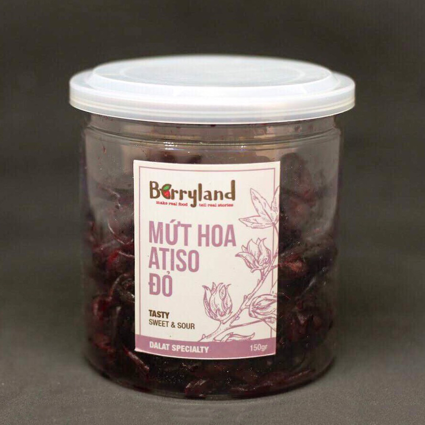 Hình ảnh Mứt hoa Atiso đỏ BerryLand 150g