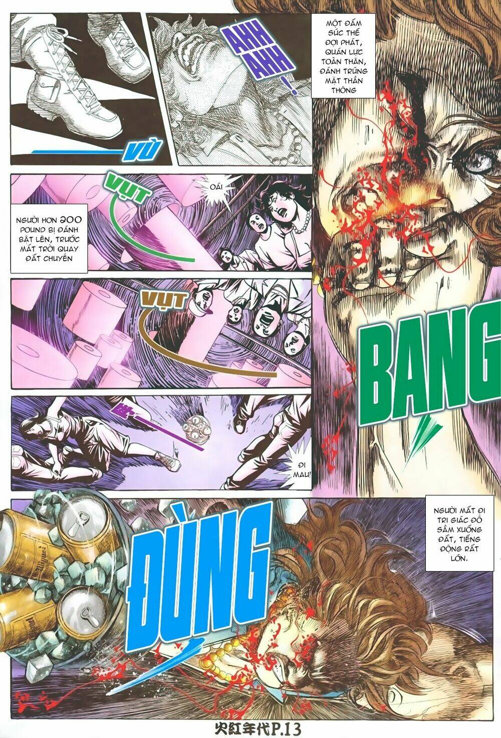 hỏa hồng niên đại hắc cốt đường chapter 70 11