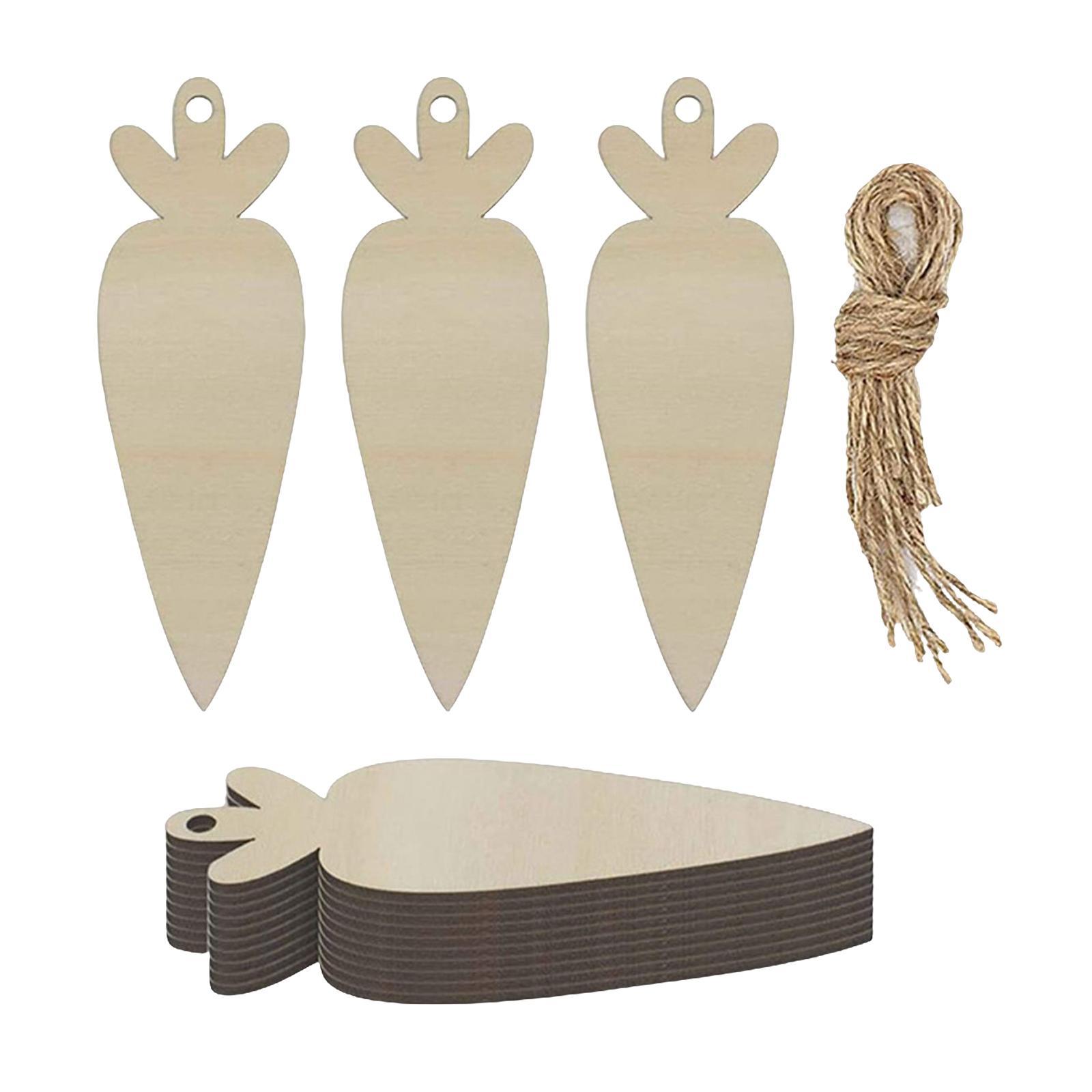 50pcs 30mm Wooden Round Circle Embellishment for DIY Scrapbooking Craft