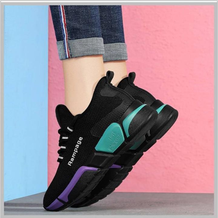 Giày thể thao nữ đế phối màu, Giày sneaker nữ