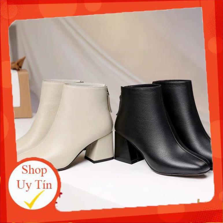 Boot da nữ công sở chất da đẹp