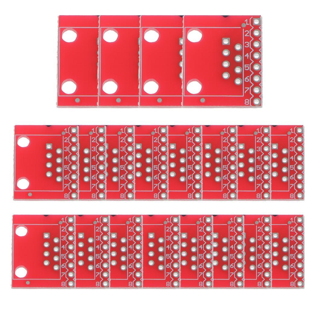 20Pcs   Connector Breakout Board  Module 8P8C