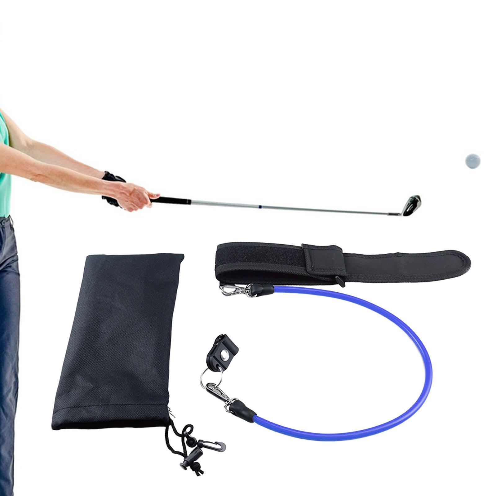 Golf Swing Release Trainer Elastic Rope for Exercise Golf Practice Beginners