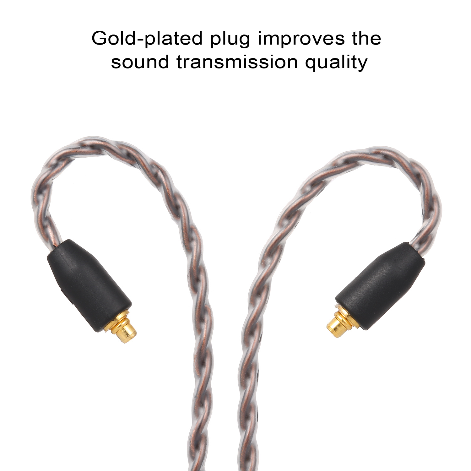 Tai Nghe Có Dây Có Thể Tháo Rời Đầu Nối MMCX 3.5mm Kèm Mic