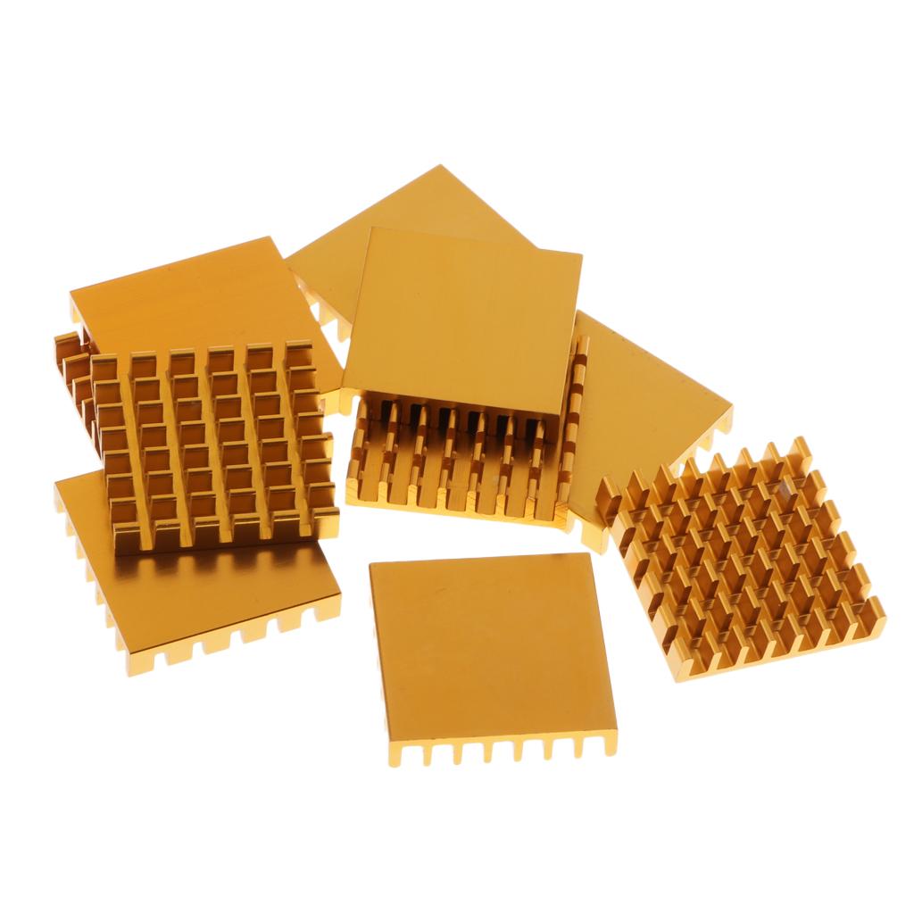 Hilabee 10 Chiếc Đồng Làm Mát Chống Nóng Cho IC Mạch, Bo Mạch Chủ