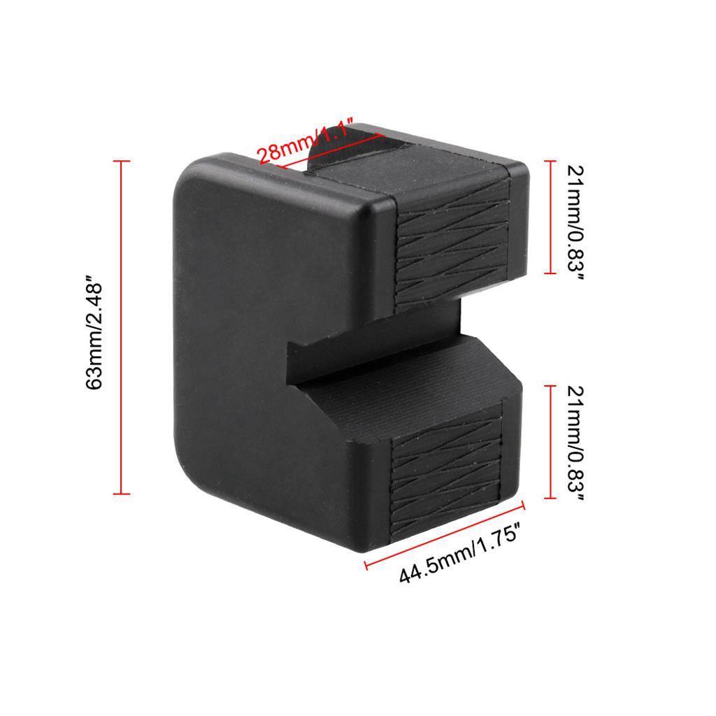 2pcs Pad Rubber Block Buffer Lifting for Universal Car