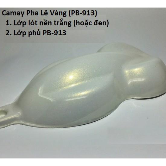 50g Sơn bóng Pha Lê Vàng lấp lánh giúp trang trí xe