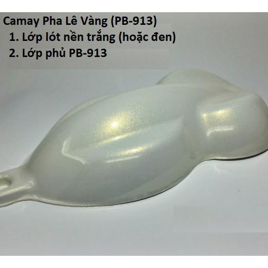 50g Sơn bóng Pha Lê Vàng lấp lánh giúp trang trí xe (PB-913)