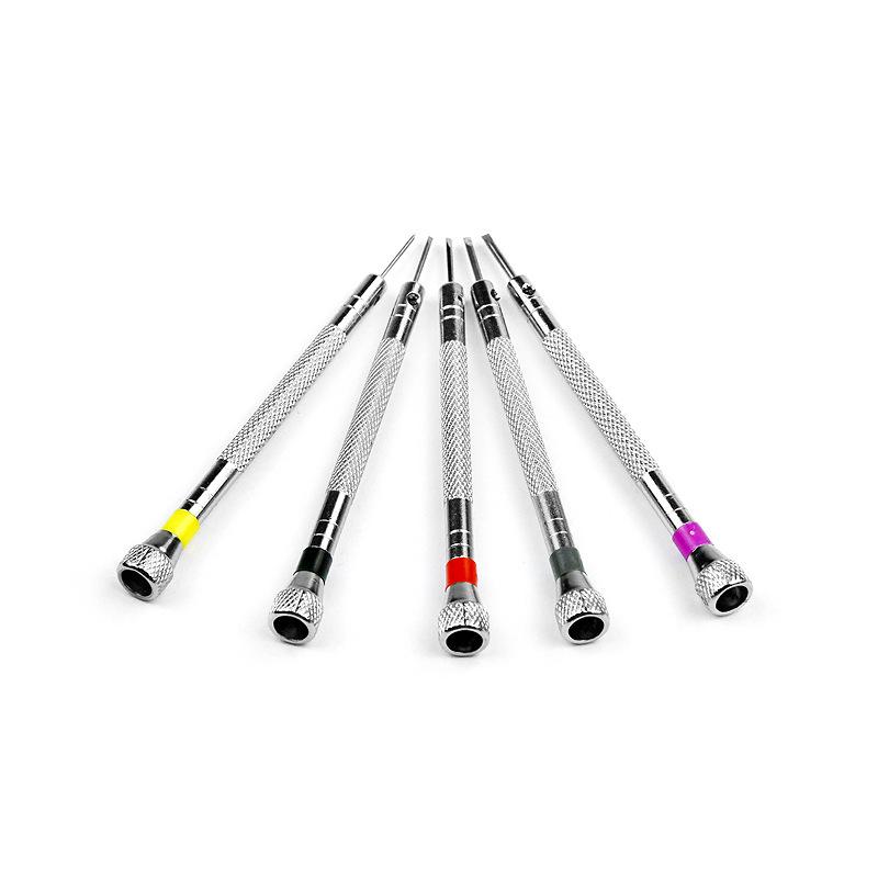 Bộ 5 vít chính xác cho thợ làm đồng hồ - lưỡi dao đảo ngược - để sửa chữa đồng hồ, kính, trang sức,