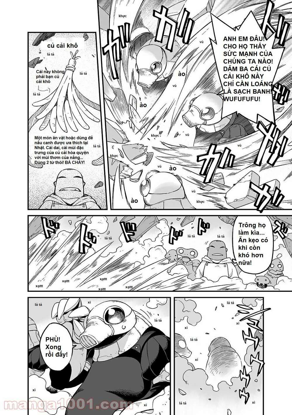 ngay cả khi hậu tận thế, thật hạnh phúc vẫn còn được sống... chapter 17.1 6