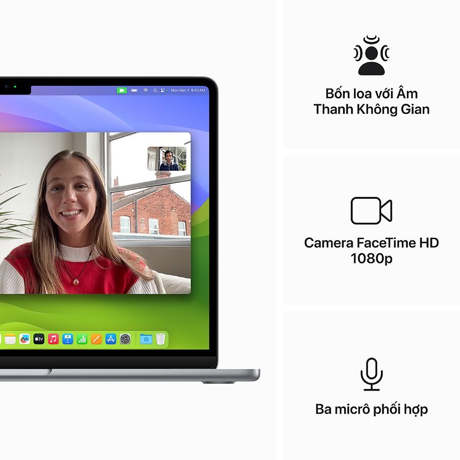 Hình ảnh MacBook Air M3 2024 13 inch