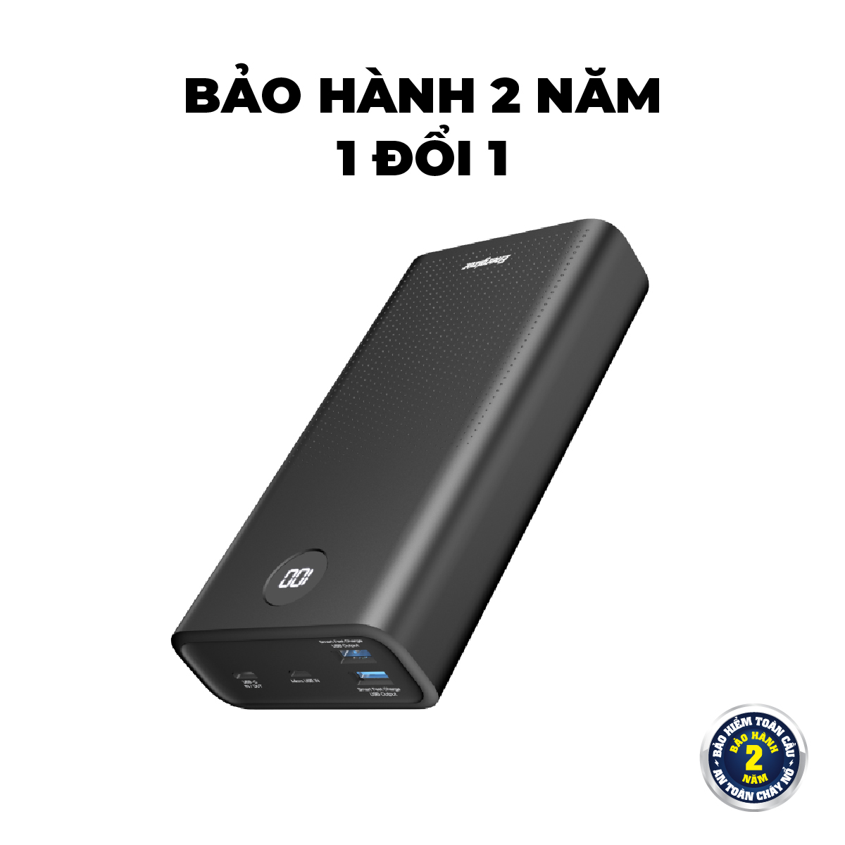 Sạc dự phòng Energizer 30,000mAh UE30016PQ, hỗ trợ sạc nhanh 20W đa nền tảng - Hàng chính hãng bảo hành 1 đổi 1 2 năm