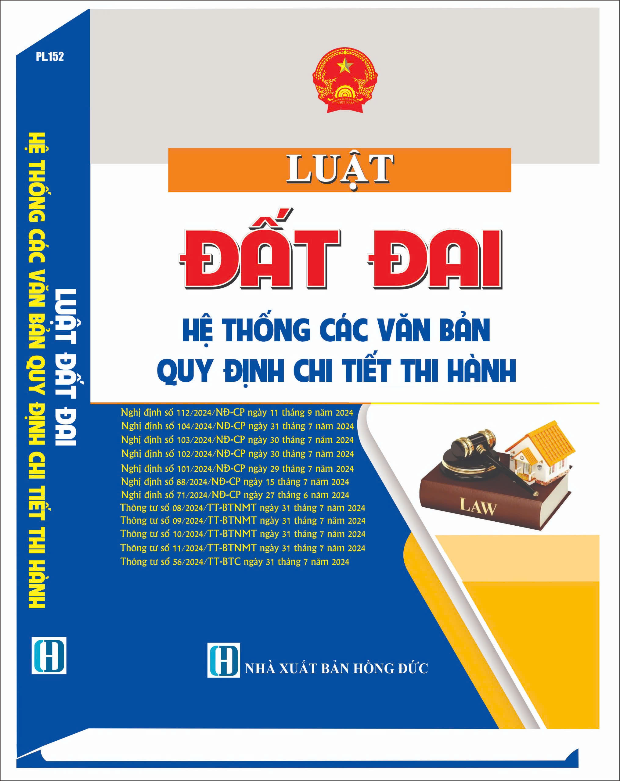 Luật Đất Đai hệ thống các văn bản quy định chi tiết thi hành