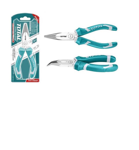 Kềm mũi nhọn  mỏ cong  160mm total THT1466P