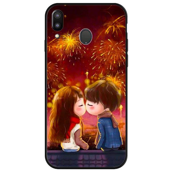 Ốp lưng dành cho điện thoại Samsung Galaxy M20 - Couple Kiss