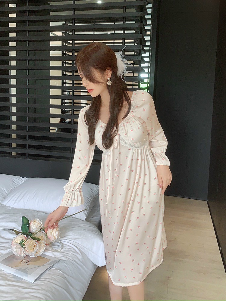 Váy Ngủ Dài Nữ Tính Quý Phái - B.Lingerie