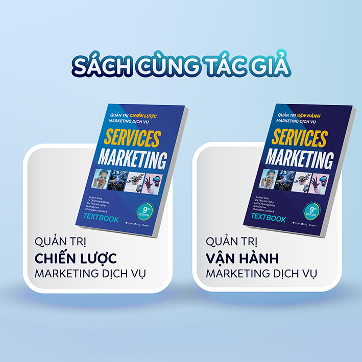 Bộ sách Services Marketing