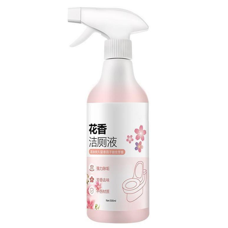 Chai Xịt Tẩy Rửa Bồn Cầu, Nhà Vệ Sinh 500Ml Hương Hoa Anh Đào
