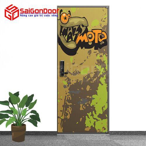 Cửa Thép Hàn Quốc THQ-TYPE B Mẫu Mới -SAIGONDOOR