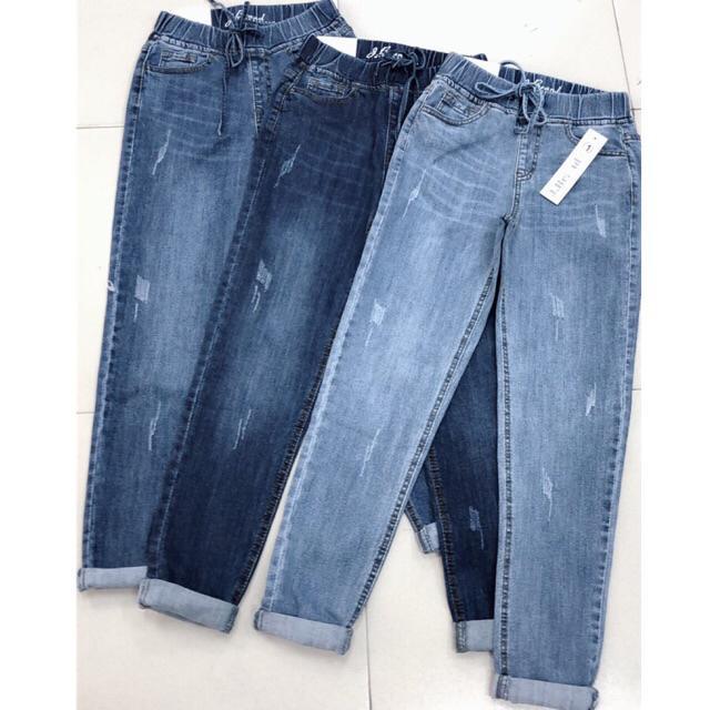 QUẦN BAGGY LƯNG THUN SƯỚC NHẸ 26-30