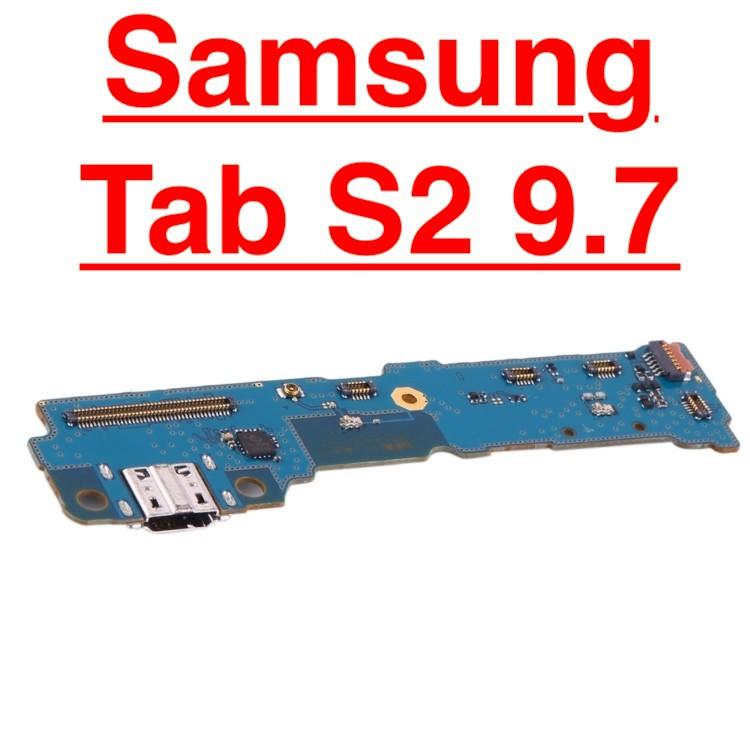 Cụm Chân Sạc Cho Samsung Galaxy Tab S2 9.7 T810 T813 T815 T817 T819 Charger Port USB Main Borad Mạch Sạc Linh Kiện Thay Thế