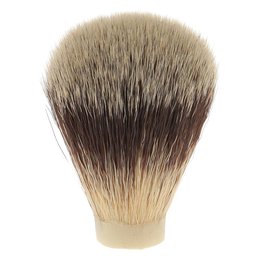 Soft Fluffy Nylon Shaving Brush Shave Replacement Knot For Men Salon Barber Hair Ramoval Cutting Dust Cleansing