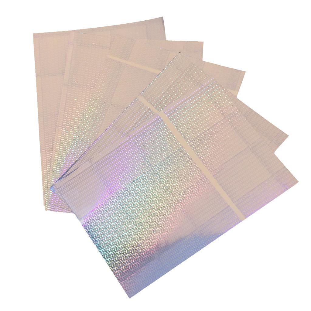 10pcs Fishing Lure Tape Fish Scale Tackle Holographic Waterproof Reflector