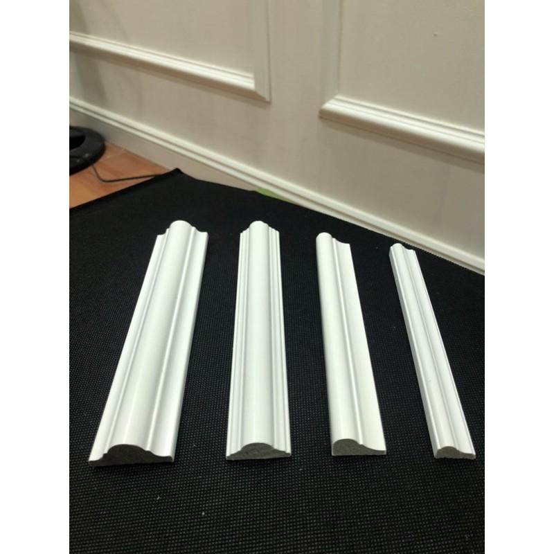Chỉ nhựa trắng composite bản 1.8cm lệch hoàn thiện bề mặt