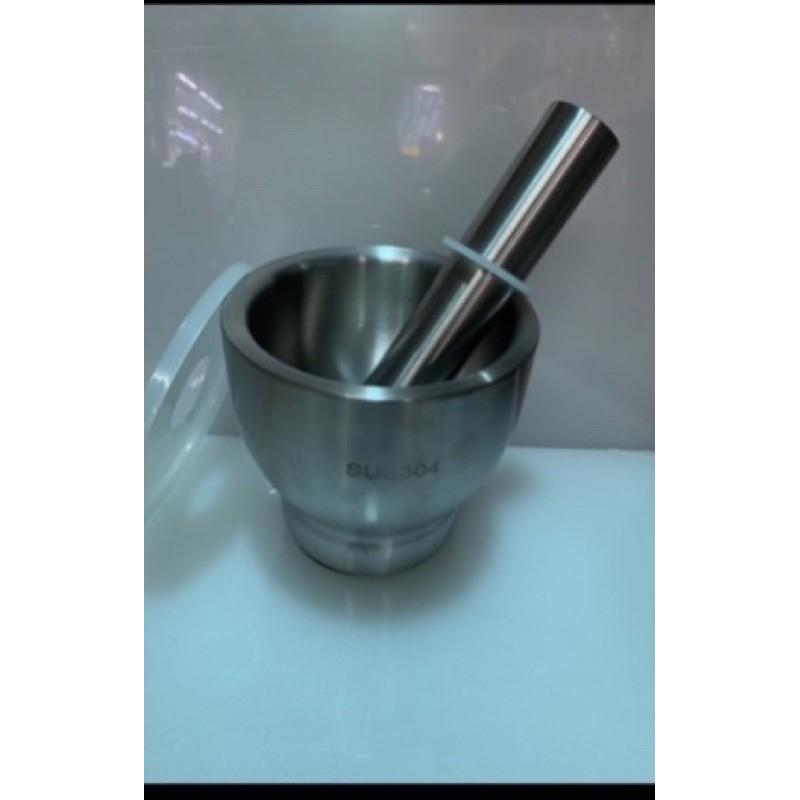 Cối chày inox 304 -13cm