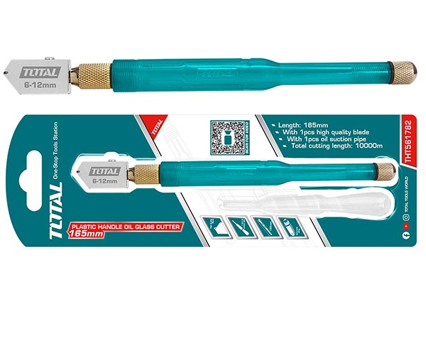 Dao cắt kính tay cầm nhựa total THT561782