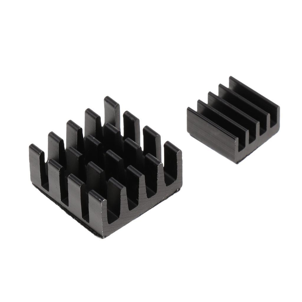 4Pack Black Aluminum Heat Sink Cooling HeatSink Radiator for