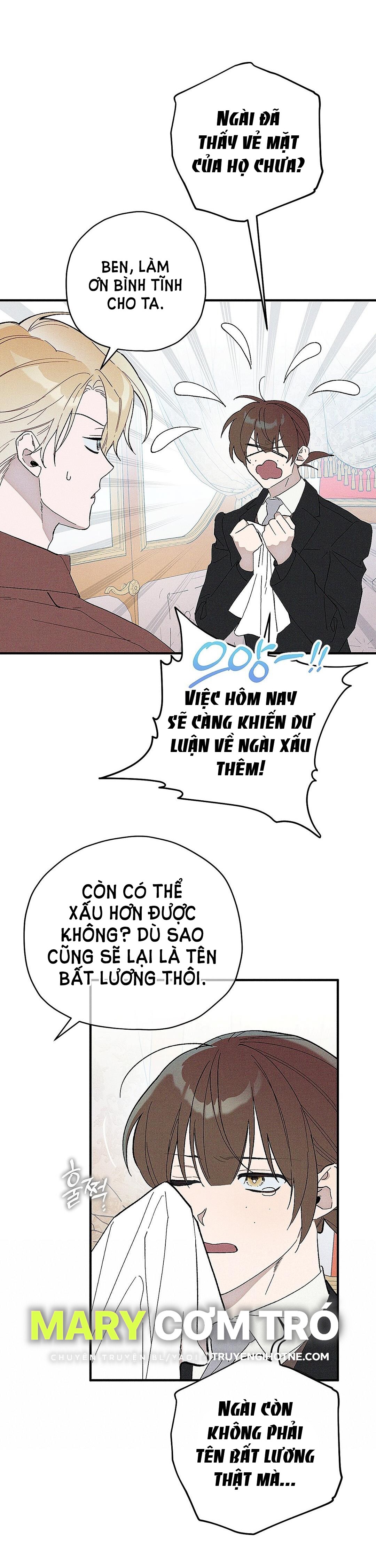 hoàng tử bất lương giấu mình là omega chapter 3.2 33