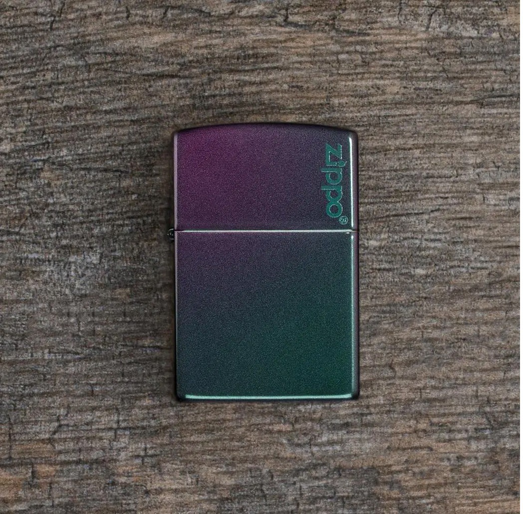 Bật lửa Zippo 49146ZL Iridescent Logo -Chính hãng 100%