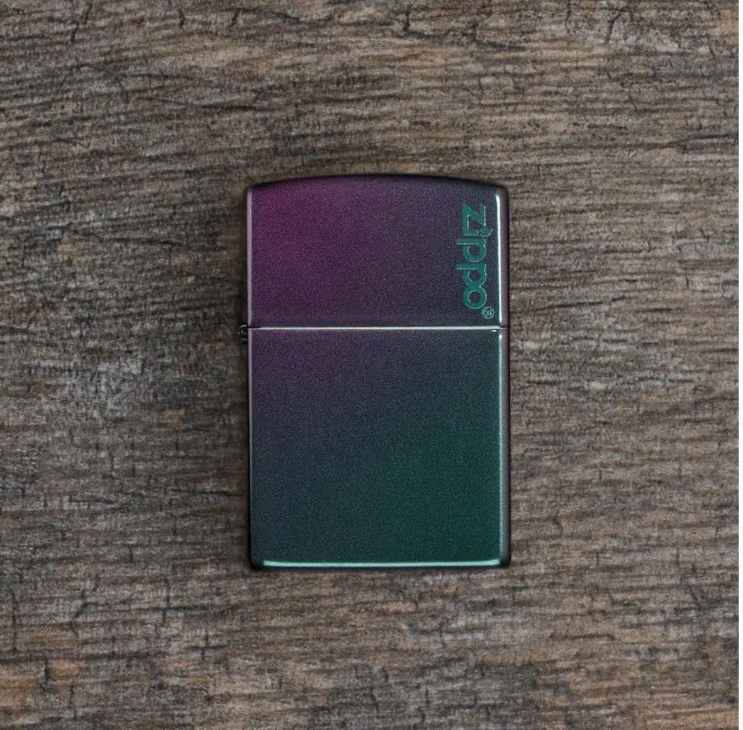 Bật lửa Zippo 49146ZL  Iridescent Logo -Chính hãng 100%