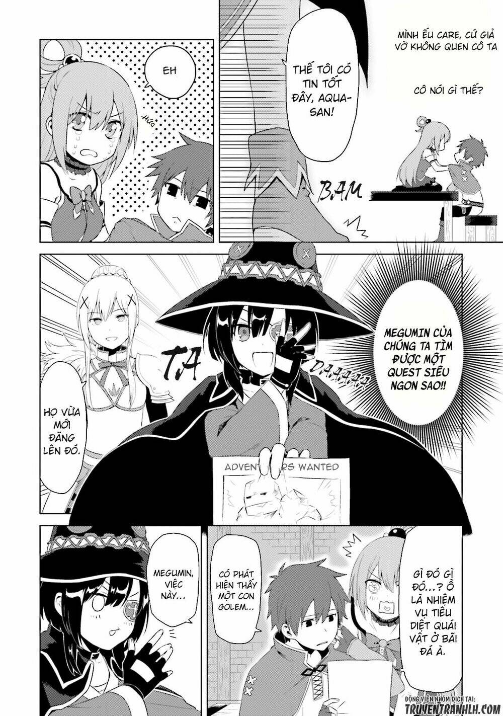 spinoff của konosuba chapter 1 5