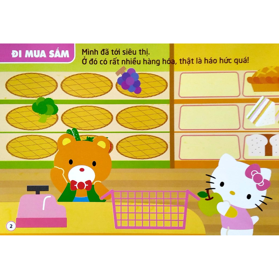 Hello Kitty - Kitty Mi Nhon Thích Đồ Ăn Ngon (3-8 Tuổi) - Tái Bản