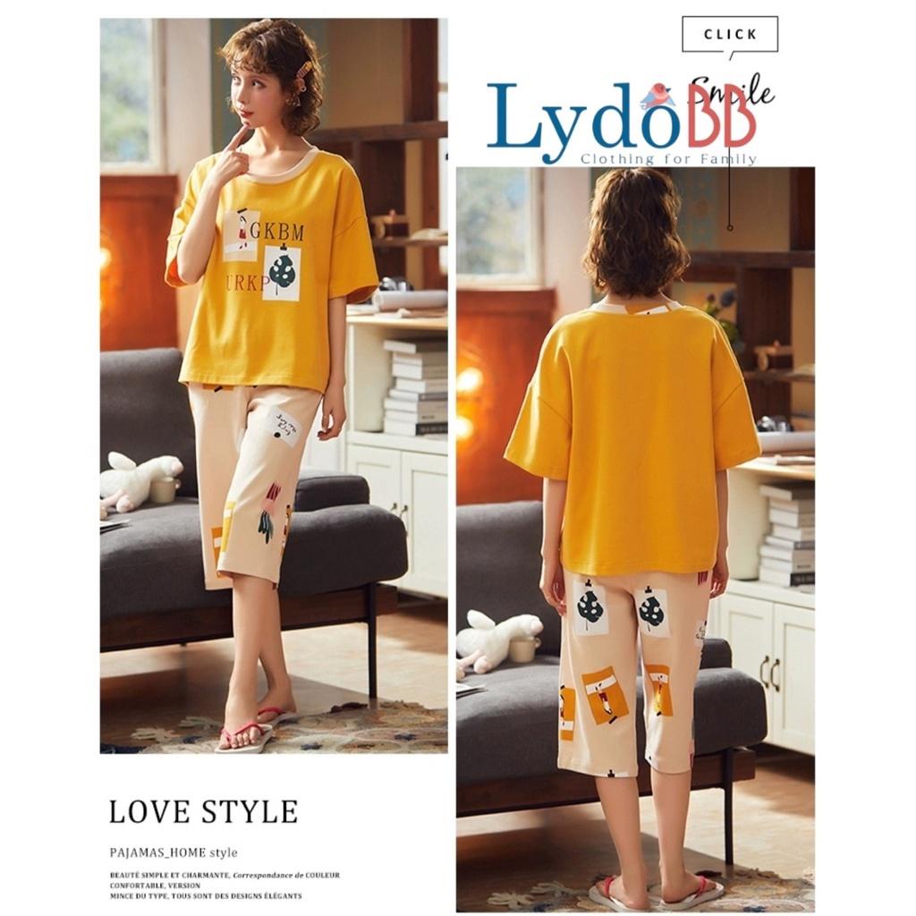 SÉT BỘ THUN LỬNG NGƯỜI LỚN MẶC NHÀ IN HÌNH DỄ THƯƠNG