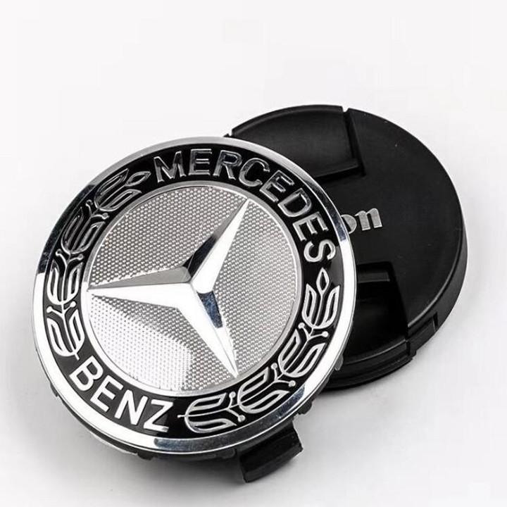 1 Chiếc Logo-Chụp Mâm Xe-Chụp Vành Xe-Ô Tô-Cao Cấp-Mercedes