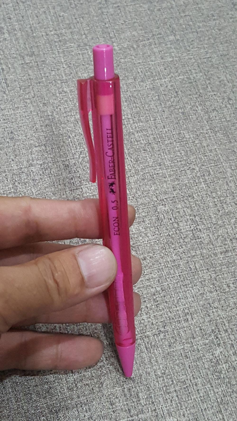 Bút Chì Bấm 0.5 mm Econ - Faber-Castell 134212 (Mẫu Màu Giao Ngẫu Nhiên)