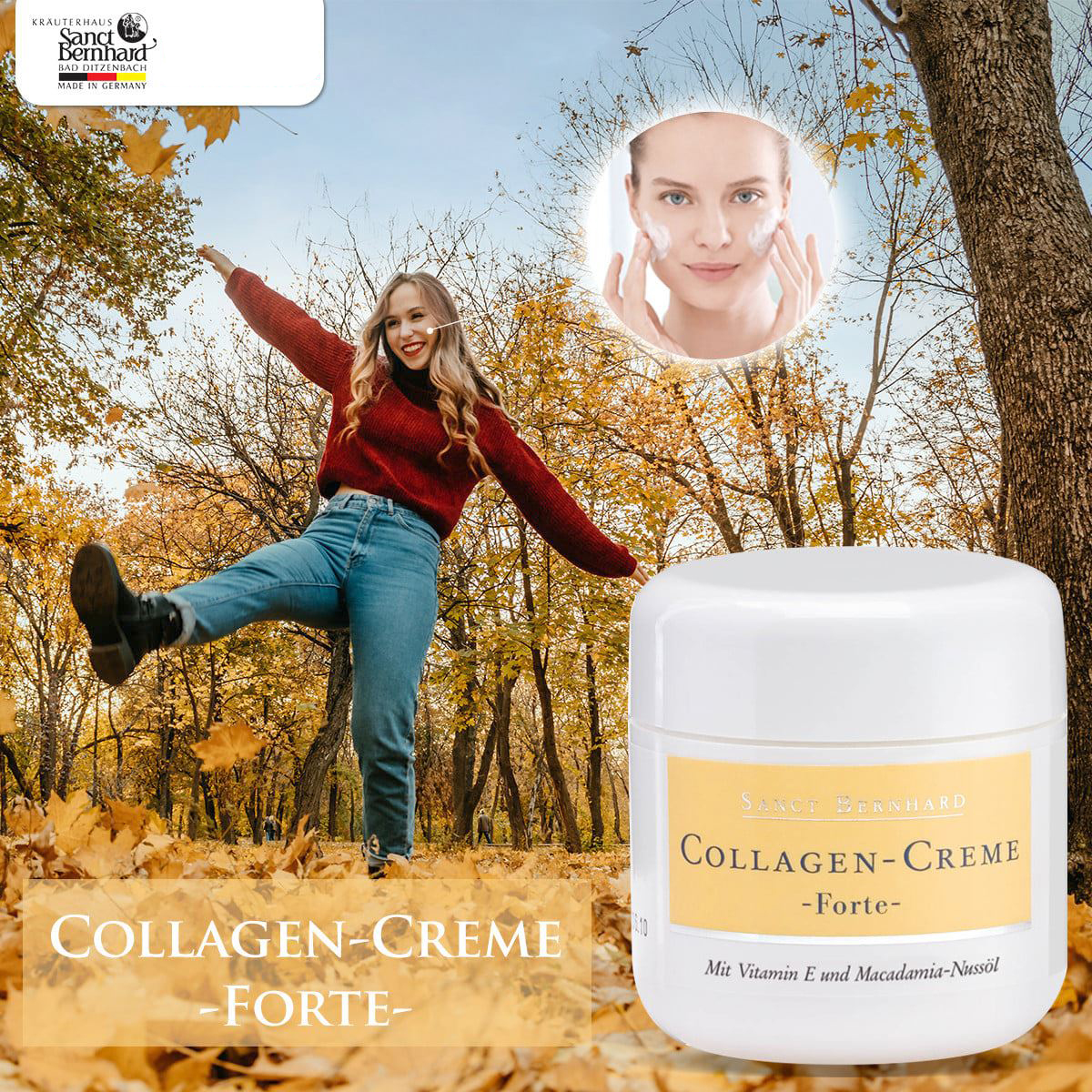 Kem dưỡng Collagen Creme Forte phục hồi độ ẩm cho da, xóa thâm, nám, làm đều màu da, chống lão hóa làn da hiệu quả