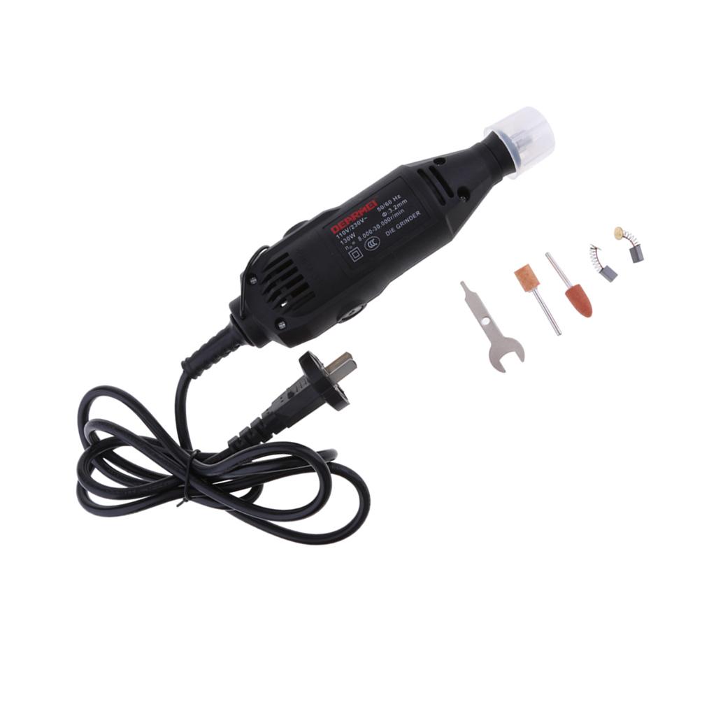 Electric Grinder Kit Rotary Tool Variable Speed for Drilling Engraving Polishing