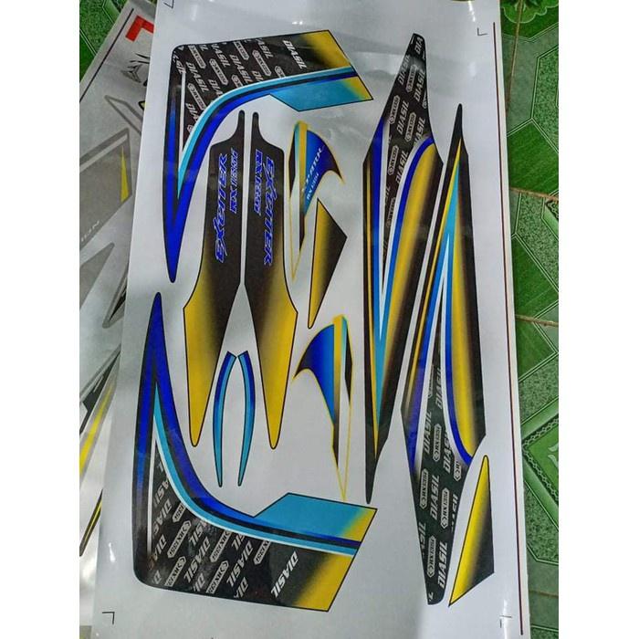 Tem rời ex 2010 xanh vàng đen