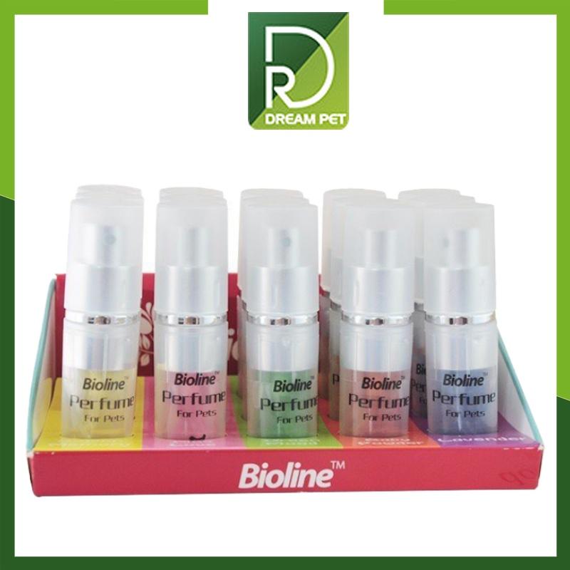 Nước Hoa Khử Mùi Dành Cho Chó Mèo Bioline Mini 9ml