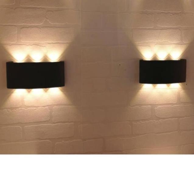 Đèn trang trí hắt tường 2 đầu 6w chống nước TN188