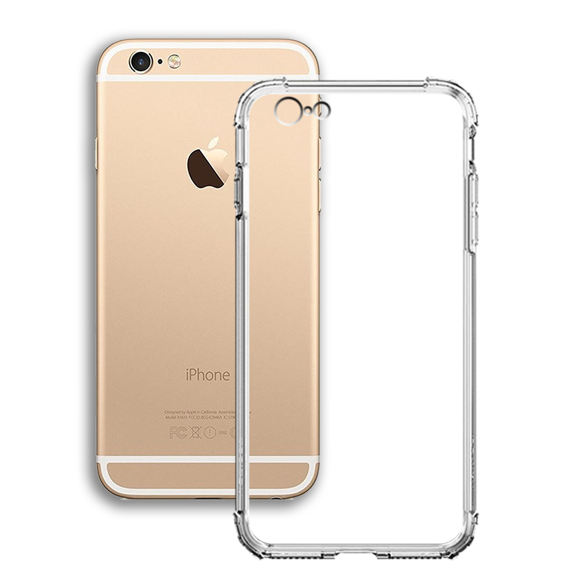 Ốp Lưng Chống Sốc cho điện thoại Apple Iphone 6 / 6S - Dẻo Trong - Hàng Chính Hãng