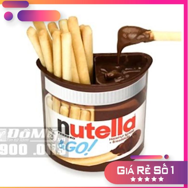 Bánh Que Chấm Sô Cô La Snack Nutella & Go Breadstick Nhập Khẩu Mỹ!