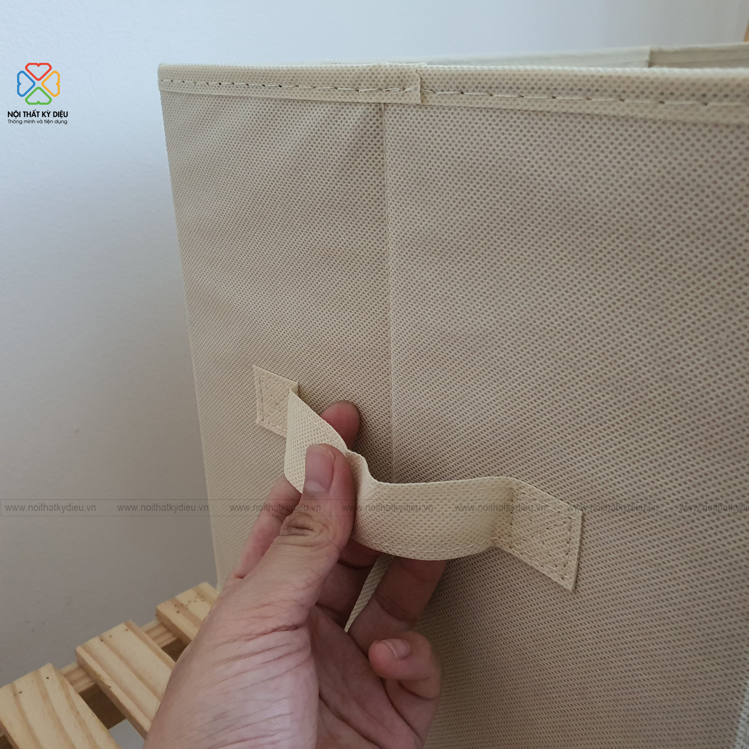 HỘP VẢI ĐỰNG QUÂN ÁO KHÔNG NẮP